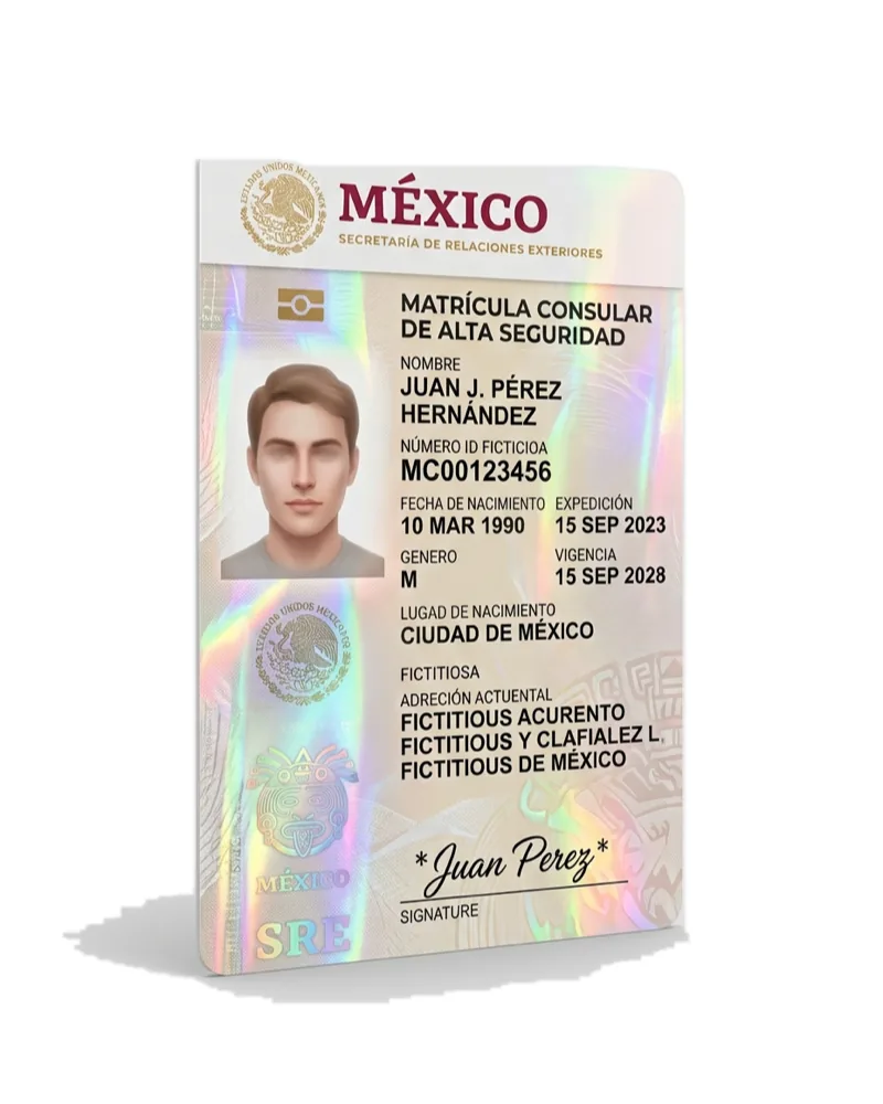 Matrícula consular mexicana (MCAS)